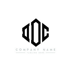 DDC letter logo design with polygon shape. DDC polygon logo monogram. DDC cube logo design. DDC hexagon vector logo template white and black colors. DDC monogram, DDC business and real estate logo. 