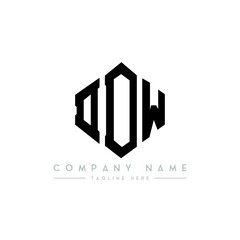 DDW letter logo design with polygon shape. DDW polygon logo monogram. DDW cube logo design. DDW hexagon vector logo template white and black colors. DDW monogram, DDW business and real estate logo. 