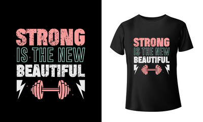 Super exclusive Print ready colorful fitness t shirt design or gym t shirt design for boys and girls, Ai file, vector file. black t shirts