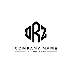 DRZ letter logo design with polygon shape. DRZ polygon logo monogram. DRZ cube logo design. DRZ hexagon vector logo template white and black colors. DRZ monogram, DRZ business and real estate logo. 