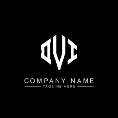 DVI letter logo design with polygon shape. DVI polygon logo monogram. DVI cube logo design. DVI hexagon vector logo template white and black colors. DVI monogram, DVI business and real estate logo. 