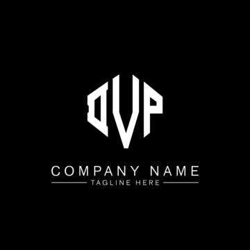 DVP letter logo design with polygon shape. DVP polygon logo monogram. DVP cube logo design. DVP hexagon vector logo template white and black colors. DVP monogram, DVP business and real estate logo. 