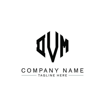 DVM letter logo design with polygon shape. DVM polygon logo monogram. DVM cube logo design. DVM hexagon vector logo template white and black colors. DVM monogram, DVM business and real estate logo. 