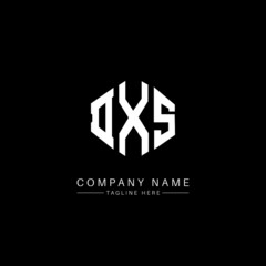 DXS letter logo design with polygon shape. DXS polygon logo monogram. DXS cube logo design. DXS hexagon vector logo template white and black colors. DXS monogram, DXS business and real estate logo. 