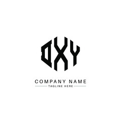 DXY letter logo design with polygon shape. DXY polygon logo monogram. DXY cube logo design. DXY hexagon vector logo template white and black colors. DXY monogram, DXY business and real estate logo. 