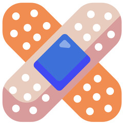band aid flat icon