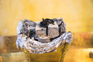 Bukhoor. Burned incense sticks. The end.