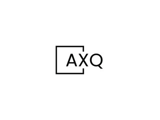 AXQ Letter Initial Logo Design Vector Illustration