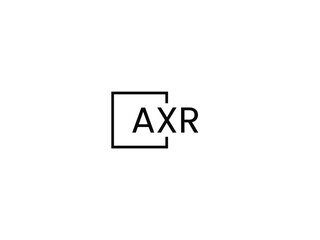 AXR Letter Initial Logo Design Vector Illustration
