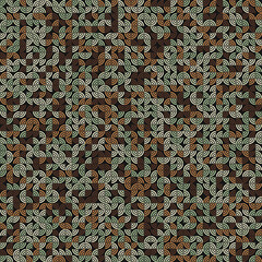 Abstract Geometric Pattern generative computational art illustration