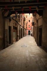 Obraz premium Casco Historico Barcelona