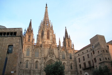 Fototapeta na wymiar Casco Historico Barcelona
