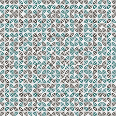Fototapeta premium Abstract Geometric Pattern generative computational art illustration