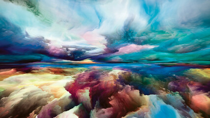 Obraz na płótnie Canvas Secrets of Land and Sky