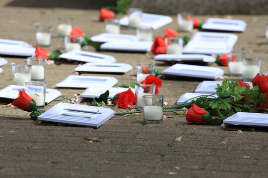 Palestinian Memorial For Slain Children.