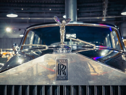 Bucharest, Romania : Rolls Royce car symbol The Spirit of Ecstasy Stock Photo | Adobe Stock Bucharest, Romania : Rolls Royce car symbol The Spirit of Ecstasy Stock Photo | Adobe Stock
