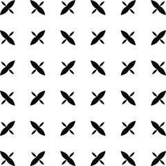 floral seamless pattern background.Geometric ornament for wallpapers and backgrounds. Black and white pattern. 