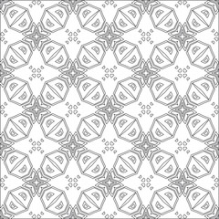 Fototapeta premium Vector geometric pattern. Repeating elements stylish background abstract ornament for wallpapers and backgrounds. Black and white colors