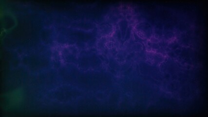 Space Flight Into A Star Field In Galaxy Clouds And Lightning Nebula