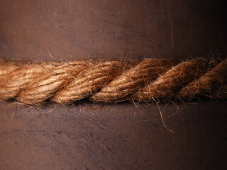 linen rope decor old items vintage close-up