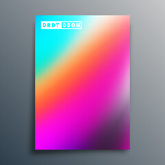 Gradient texture design for flyer, poster, brochure cover, background, wallpaper, typography, or other printing products. Vector illustration