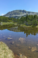 Landscape of The Fish Lakes (Ribni Ezera), Rila mountain, Bulgaria