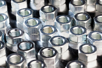 steel nuts for use in installation