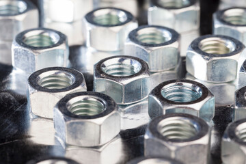 steel nuts for use in installation