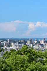 大年寺山より仙台市内を展望する