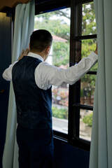 Fototapeta premium groom