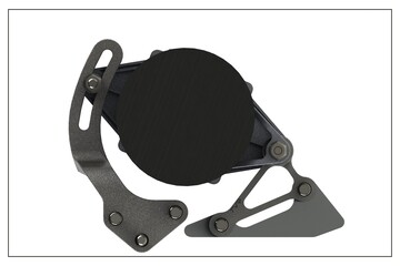 Obraz premium 3d design of an alternator.