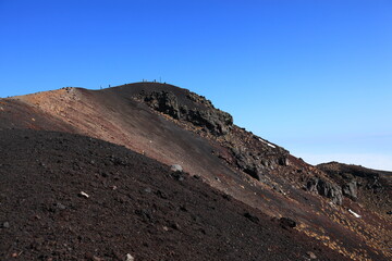 Mt.Iwate, in autumn, fine weather秋晴れの岩手山登山