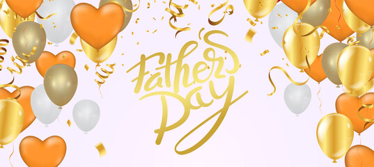 Happy Father's Day Appreciation Vector Text, Father's Day Background,Marketing, Greeting Cards