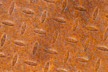 old and rusty metal surface
