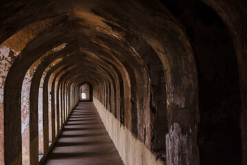 Fototapeta Bada Imambara Inner Walls, Lucknow obraz
