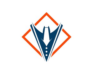 Square shape with luxury tuxedo inside