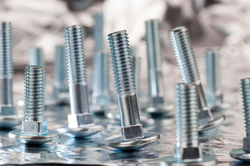 steel metal bolts for construction