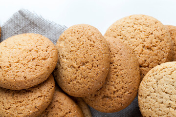 not very sweet dry and crunchy cookies