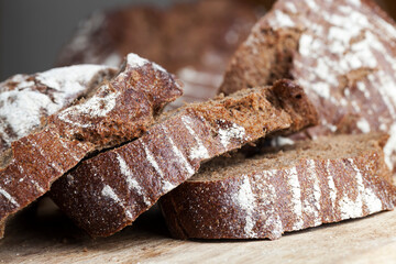 rye fresh loaf of bread