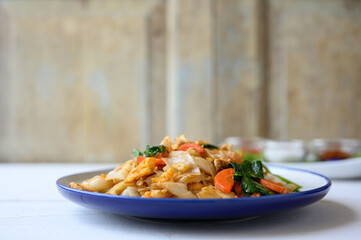 Fried Noodle In Soy Sauce.
