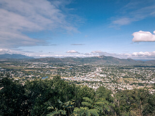 view of Townsville city Australia lookout castle hill 
