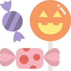 candy flat icon