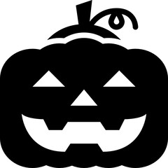 jack o lantern glyph icon