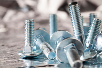 steel metal bolts for construction