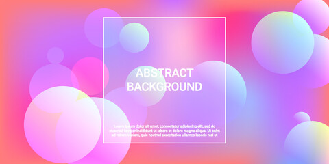 Background picture with balls for banner design.