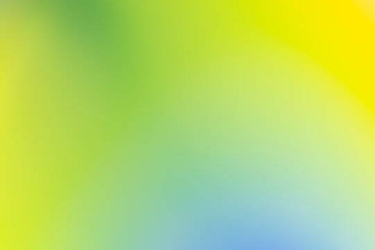 Abstract blur green yellow texture background