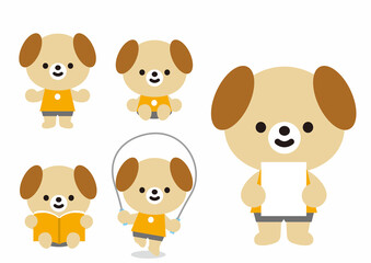 可愛いアニマルミックス　うさぎ　くま　ねこ　ねずみ　たぬき　いぬ　らいおん　ぱんだ