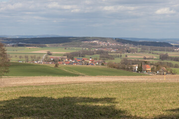 Fototapeta na wymiar Gögglbach next to Schwandorf