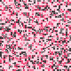 Abstract Geometric Pattern generative computational art illustration