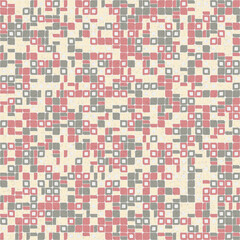 Fototapeta premium Abstract Geometric Pattern generative computational art illustration